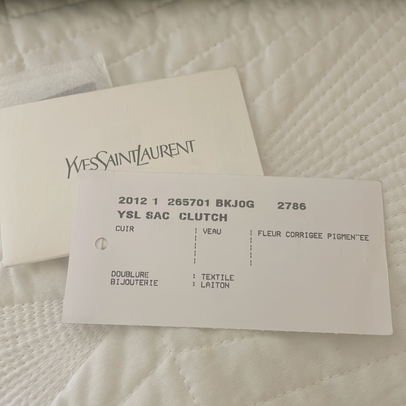 YSL clutch - Picture 2 of 6